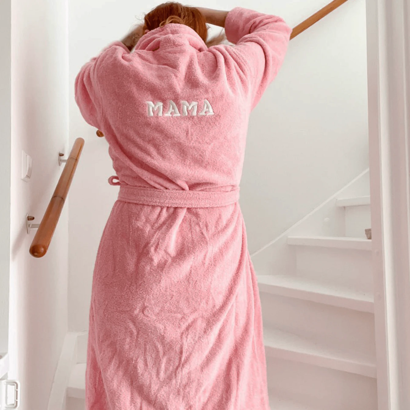 Bademantel Für ErwachseneHell Rosa 2 Bademantel Für ErwachseneHell Rosa – Bild 2