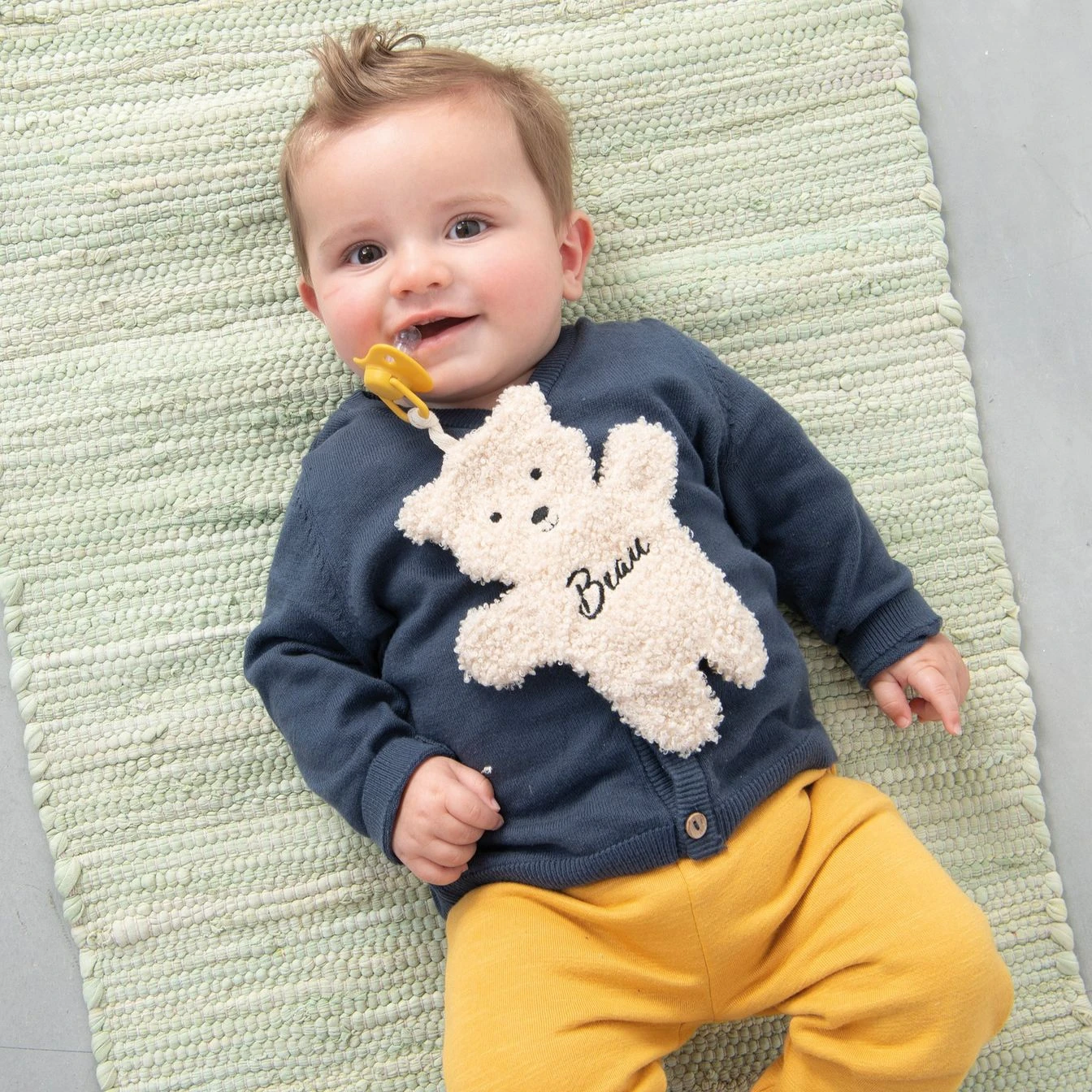 Schnullertuch TeddyNatur 2 Schnullertuch TeddyNatur – Bild 2