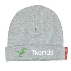 BabymützeGrau Meliert