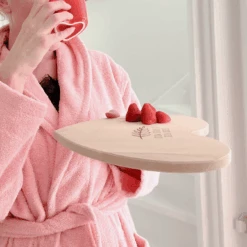 Bademantel Für ErwachseneZand -Simply Colors Verkaufsgeschäft badjas en borrelplank hart