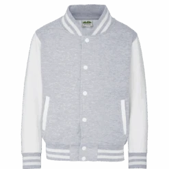 College Jacke KindGrau