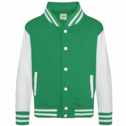 College Jacke KindGrün