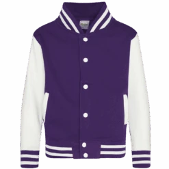 College Jacke KindViolett