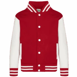 College Jacke KindRot