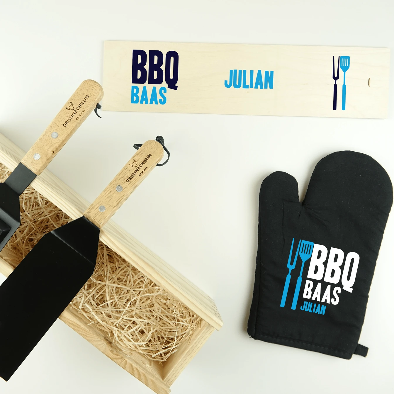 Grill-Set In HolzboxHolz 2 Grill-Set In HolzboxHolz – Bild 2