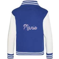 College Jacke KindBlau -Simply Colors Verkaufsgeschäft college jacke kind 5 6 jahre blau de 16045