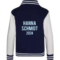 College Jacke KindMarine -Simply Colors Verkaufsgeschäft college jacke kind 5 6 jahre marine de 1263