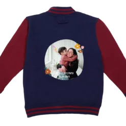 College Jacke KindNavy-bordeaux -Simply Colors Verkaufsgeschäft college jacke kind 5 6 jahre navy bordeaux de 107745