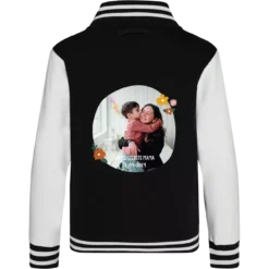 College Jacke KindSchwarz -Simply Colors Verkaufsgeschäft college jacke kind 5 6 jahre schwarz de 107745