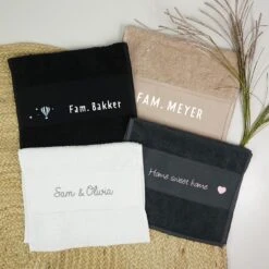 GästehandtuchSchwarz