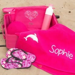 HandtuchLichtblau -Simply Colors Verkaufsgeschäft handoeken roze 8