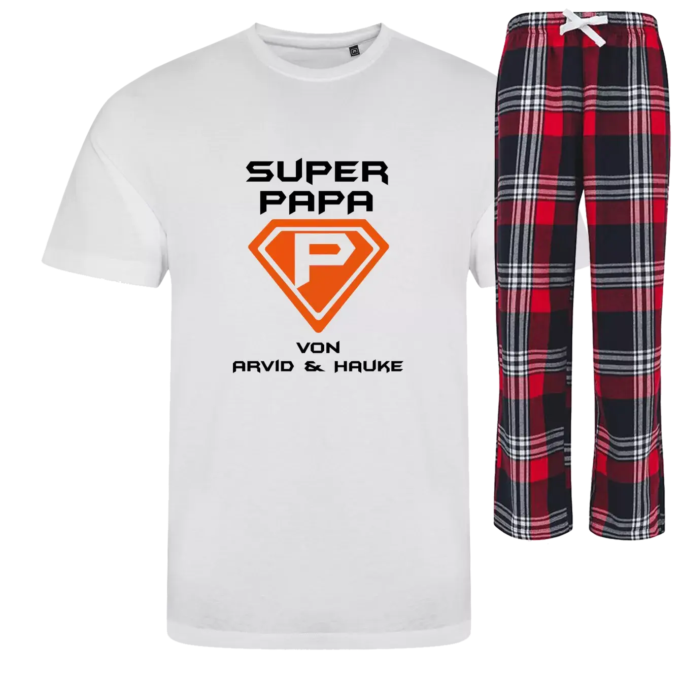 Herren SchlafanzugMarine/rood 1 Herren SchlafanzugMarine/rood