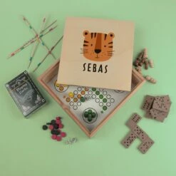 Holz Spielesammlung Mit NamenHolz