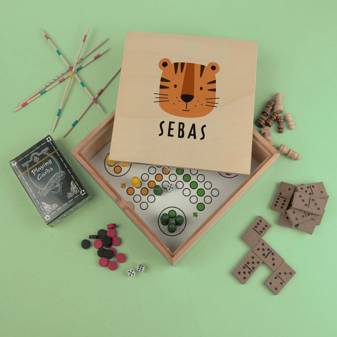 Holz Spielesammlung Mit NamenHolz 1 Holz Spielesammlung Mit NamenHolz