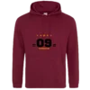 Kapuzen Sweatshirt HerrenBordeaux