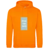 Kapuzen Sweatshirt HerrenOrange
