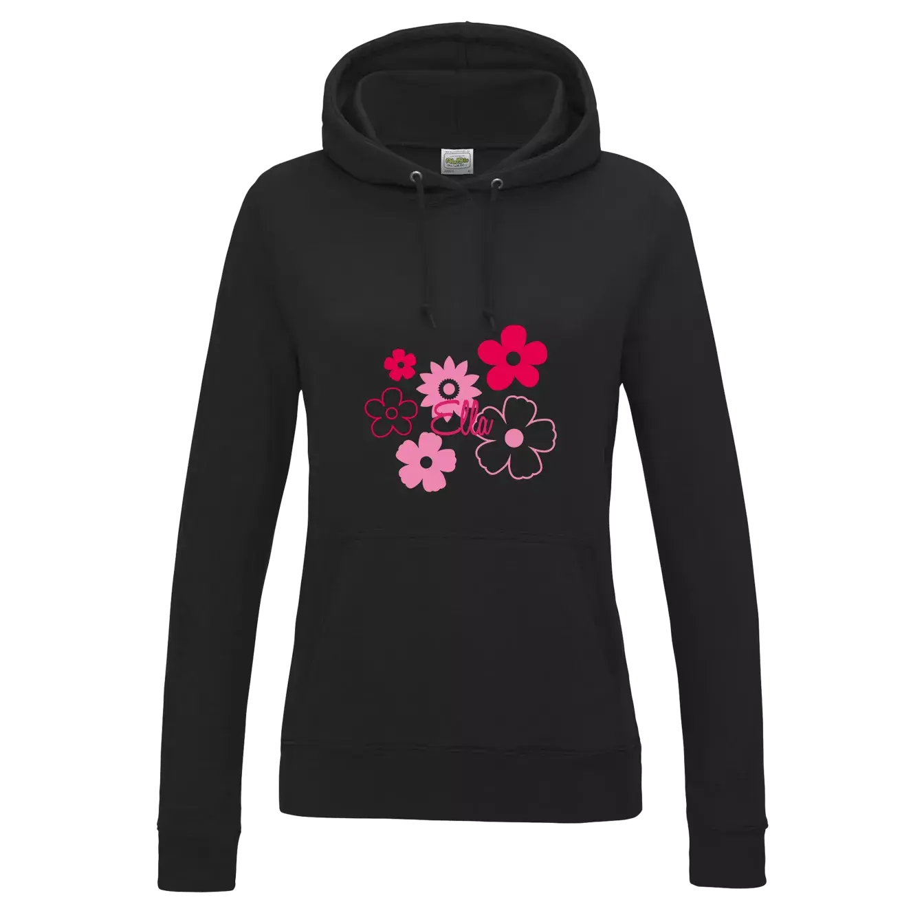 Kapuzenpullover DamenSchwarz 2 Kapuzenpullover DamenSchwarz – Bild 2