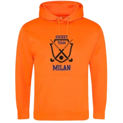 Kapuzenpullover Fluor HerrenElectric Orange