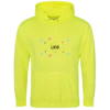 Kapuzenpullover Fluor HerrenElectric Yellow