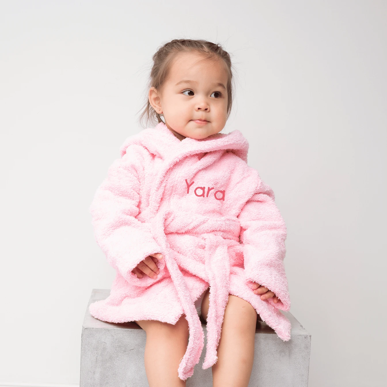 Bademantel KindRosa 2 Bademantel KindRosa – Bild 2