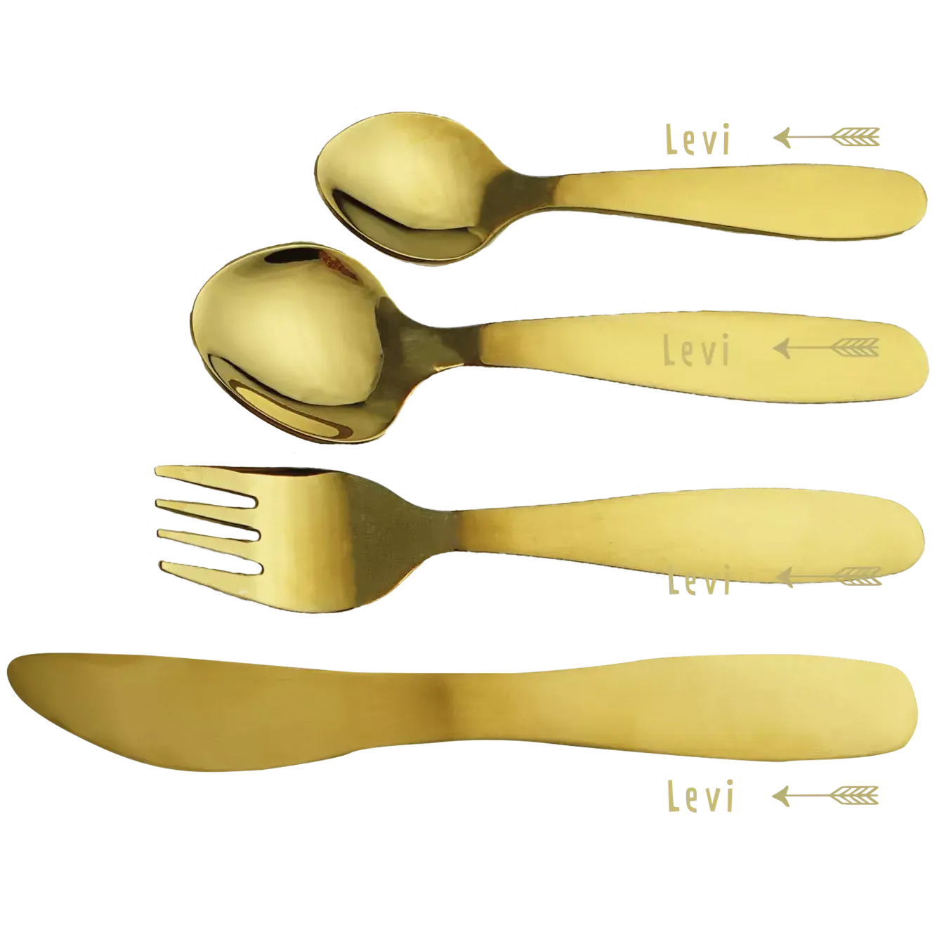 Kinderbesteck Mit GravurGold 3 Kinderbesteck Mit GravurGold – Bild 3