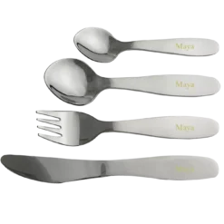 Kinderbesteck Mit GravurSilber -Simply Colors Verkaufsgeschäft kinderbesteck mit gravur 1 grosse silber de 312281