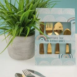 Kinderbesteck Mit GravurGold