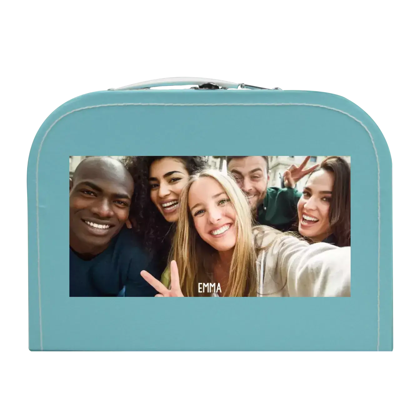 Kinderkoffer Mit NamenLichtblau 3 Kinderkoffer Mit NamenLichtblau – Bild 3