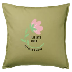 Kissenbezug (50 X 50 Cm)Olijfgroen