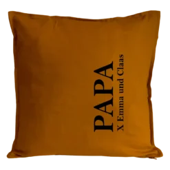 Kissenbezug (50 X 50 Cm)Rostbraun