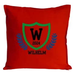 Kissenbezug (50 X 50 Cm)Rot