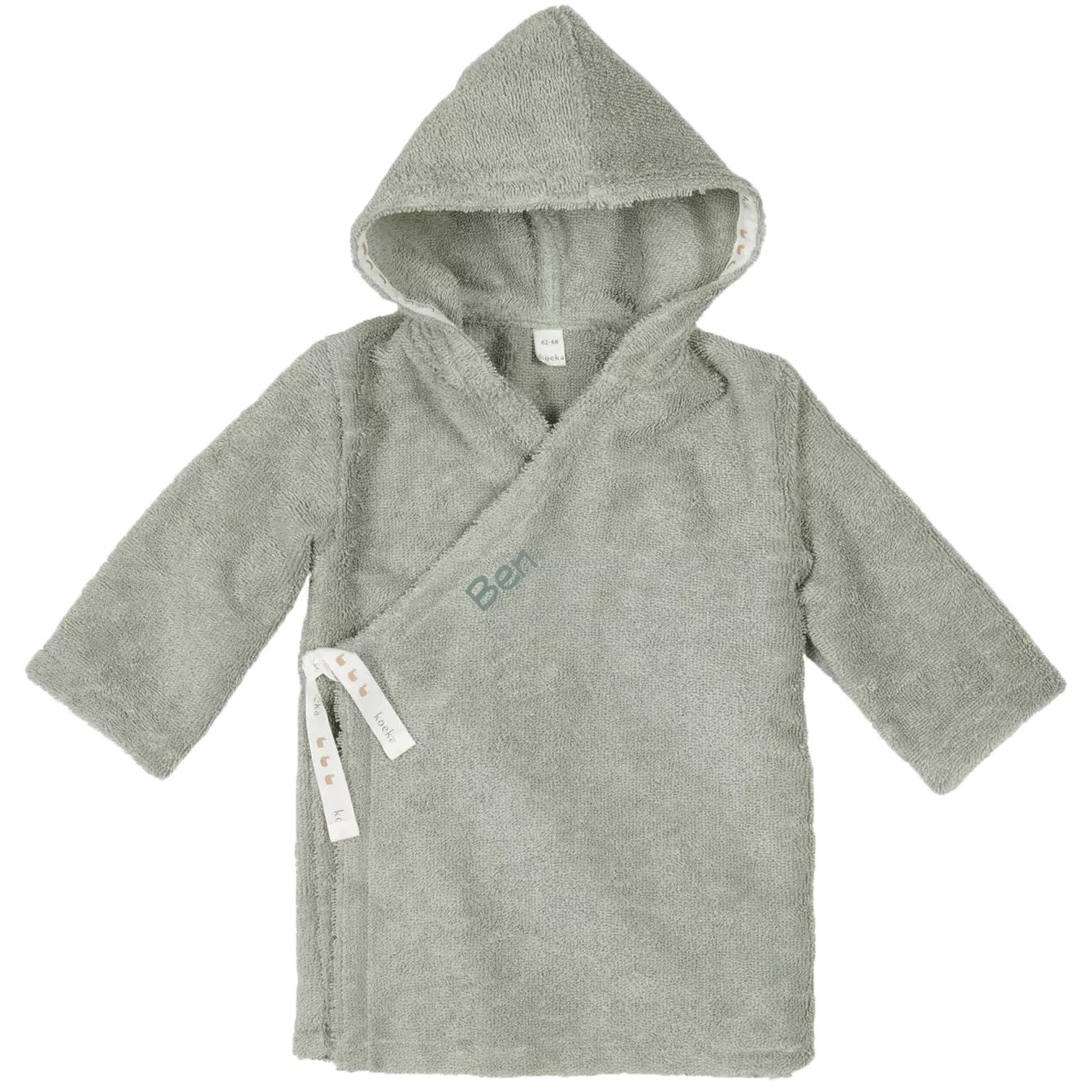 Koeka Bademantel DijonShadow Green 3 Koeka Bademantel DijonShadow Green – Bild 3