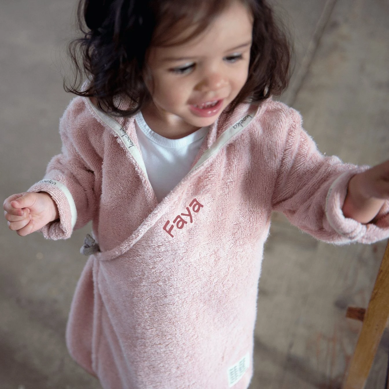 Koeka Bademantel DijonYellow Ocher 2 Koeka Bademantel DijonYellow Ocher – Bild 2