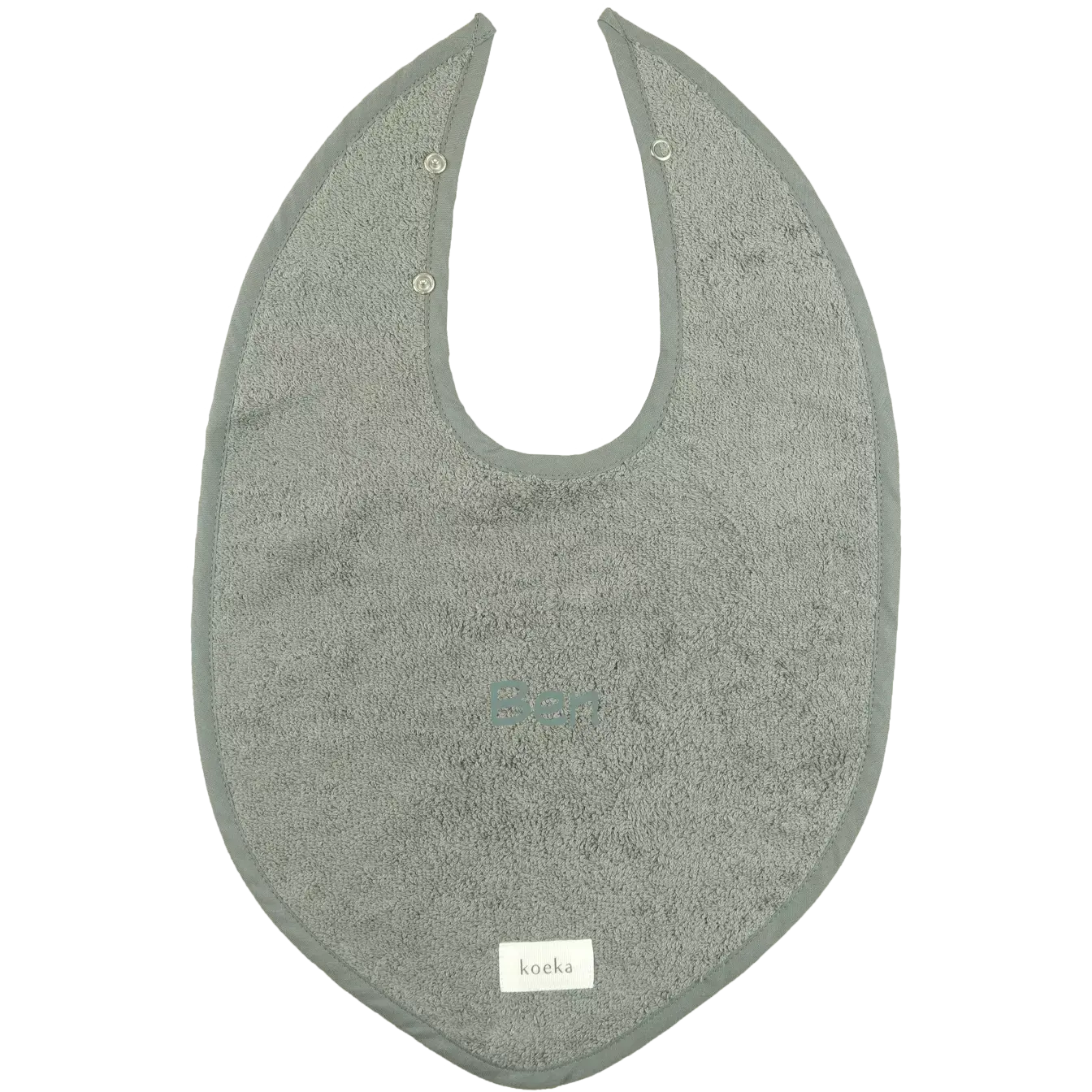 Koeka Lätzchen DijonSteel Grey 1 Koeka Lätzchen DijonSteel Grey