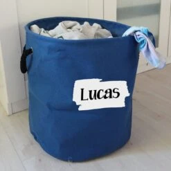 AufbewahrungssackMarine -Simply Colors Verkaufsgeschäft marine opbergzak met naam 2