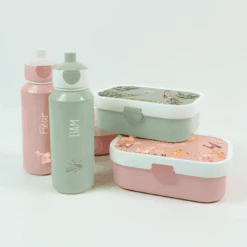Mepal Trinkflasche Pop-up CampusHellgrün -Simply Colors Verkaufsgeschäft mepal campus lunchbox set licht roze en licht groen met foto en of naam 4