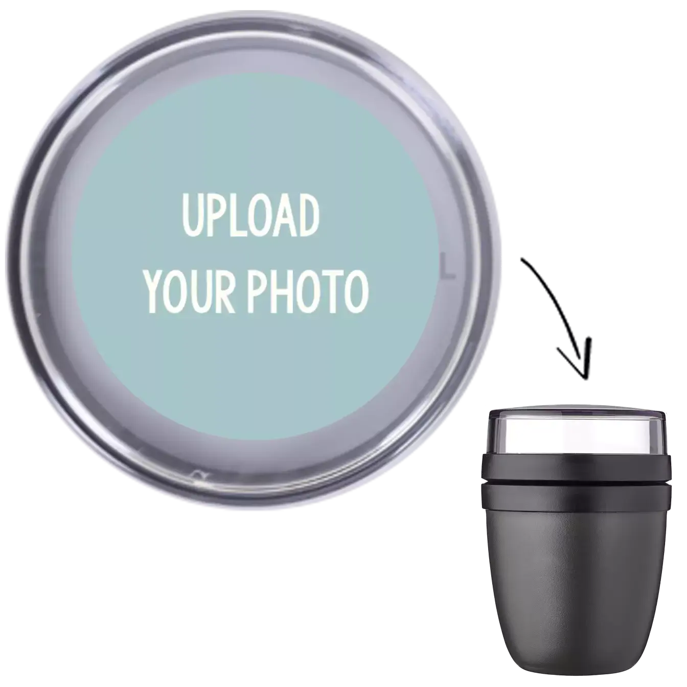 Mepal Lunchpot EllipseNordic Black 2 Mepal Lunchpot EllipseNordic Black – Bild 2