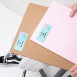 Namensticker (L)1 Farbe -Simply Colors Verkaufsgeschäft naamsticker