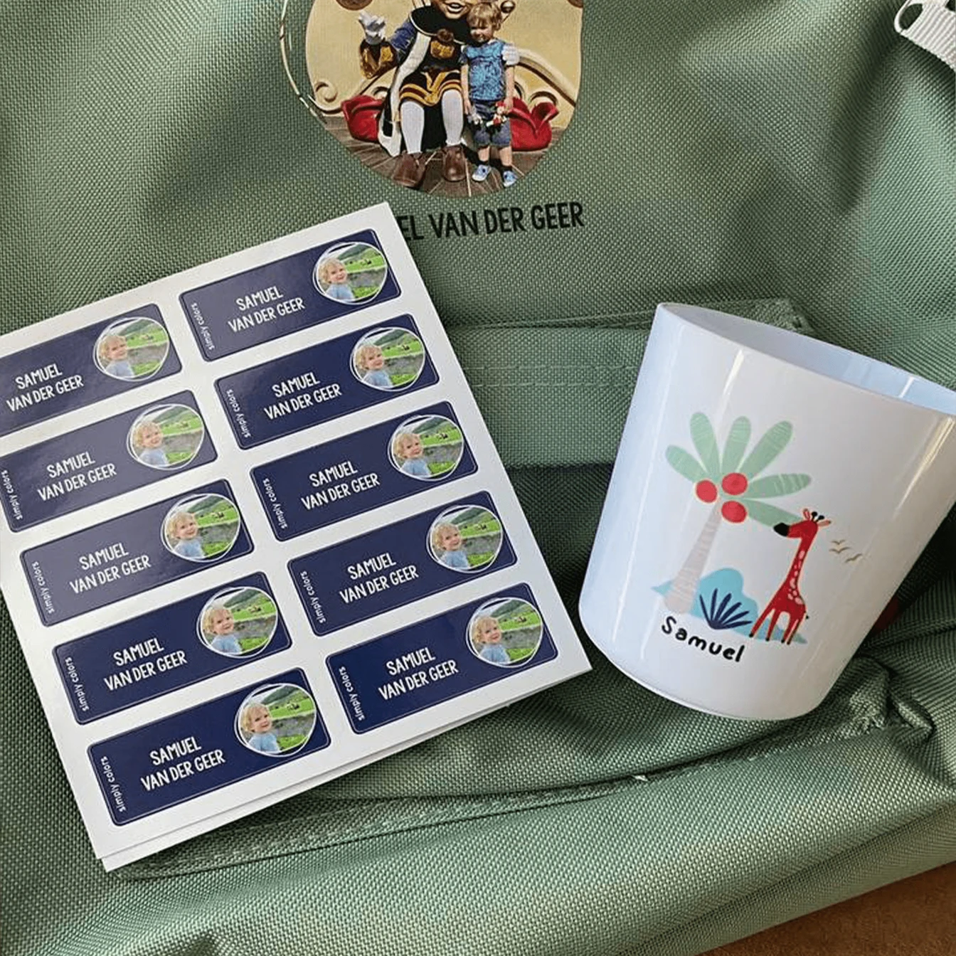 Namensticker (M)1 Farbe 1 Namensticker (M)1 Farbe