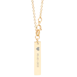 NamensketteGold -Simply Colors Verkaufsgeschäft namenskette 1 grosse gold de 748