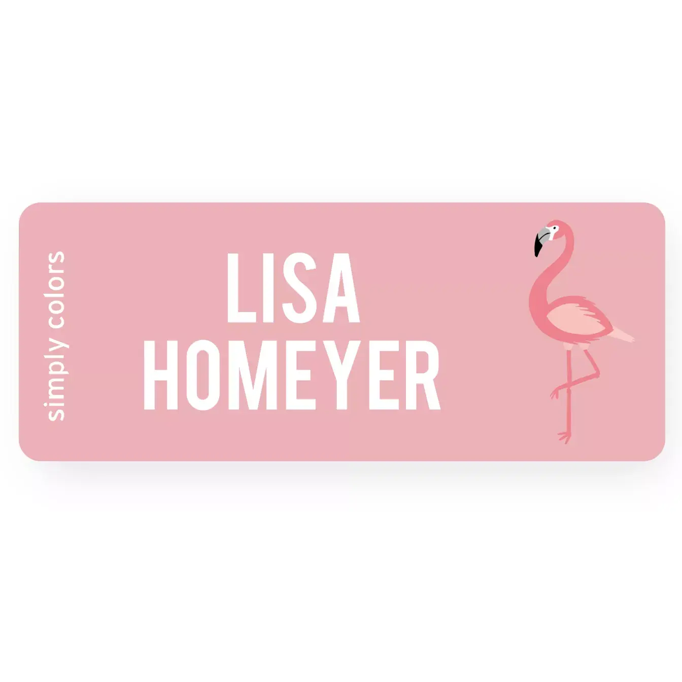 Namensticker (M)1 Farbe 2 Namensticker (M)1 Farbe – Bild 2