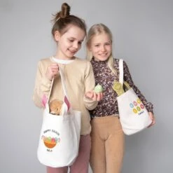 Ostertasche Mit NamenRosa -Simply Colors Verkaufsgeschäft paastasjes bedrukt met naam 1