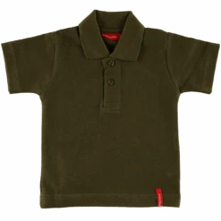 Polo-Shirt KurzarmArmygruen