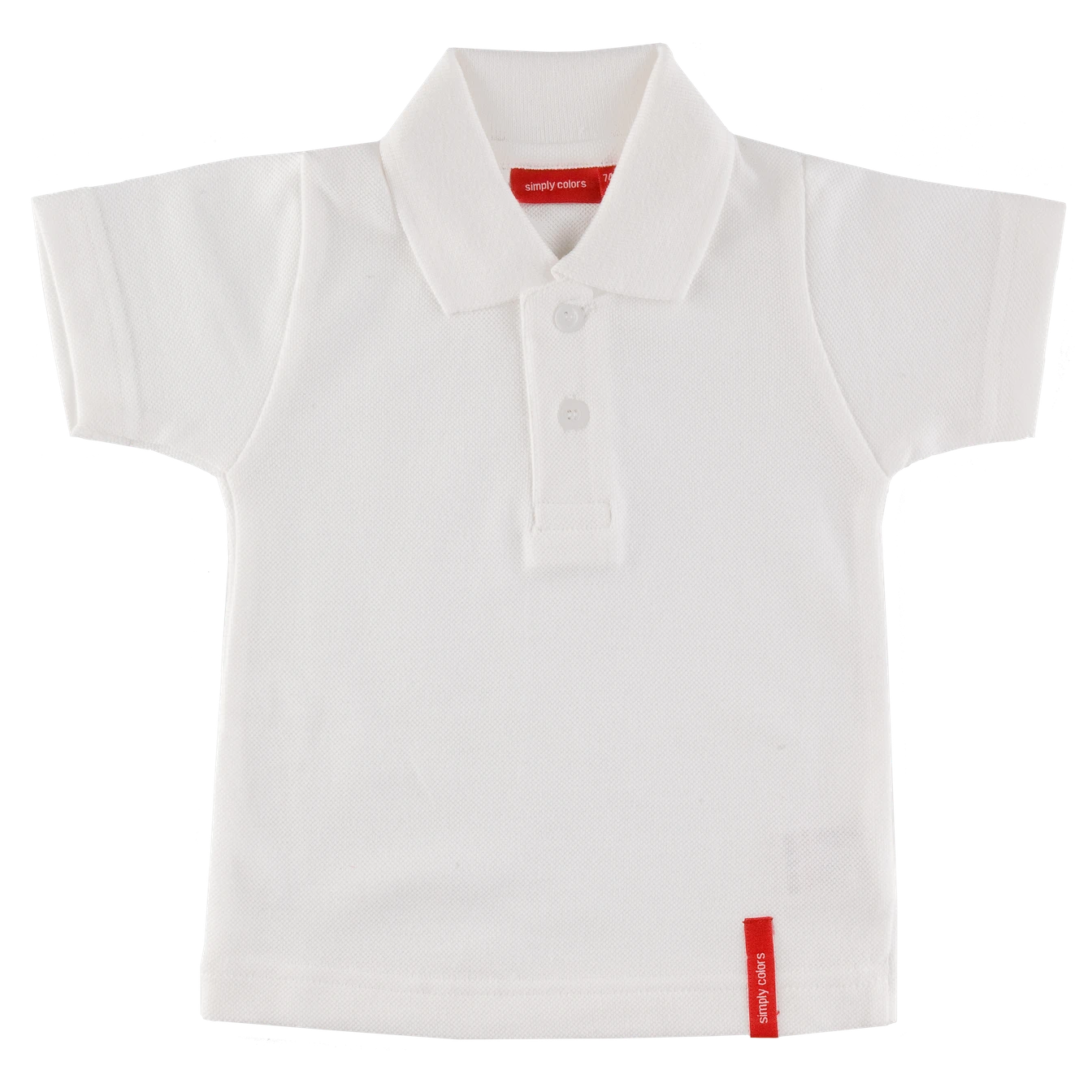 Polo-Shirt KurzarmWeiss 1 Polo-Shirt KurzarmWeiss
