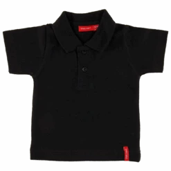 Polo-Shirt KurzarmSchwarz