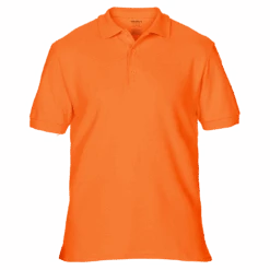 Polo Shirt Kurzarm HerrenOrange
