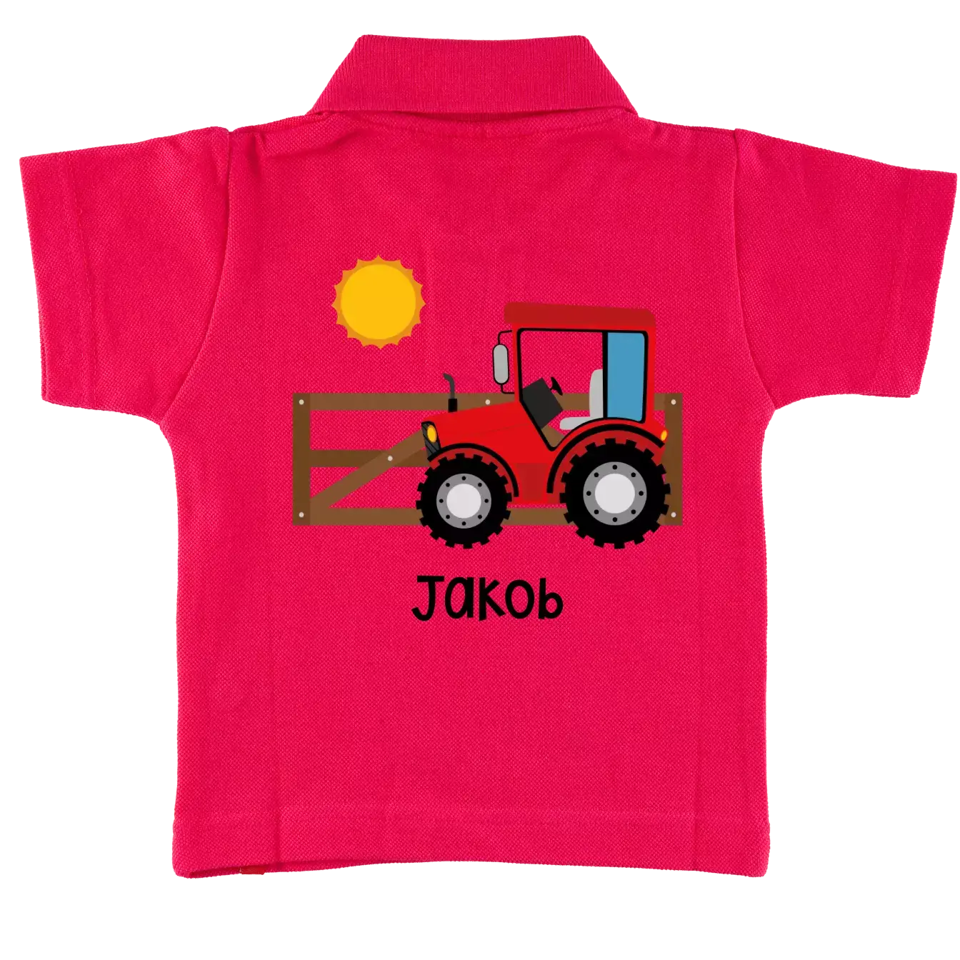 Polo-Shirt KurzarmRosa 2 Polo-Shirt KurzarmRosa – Bild 2