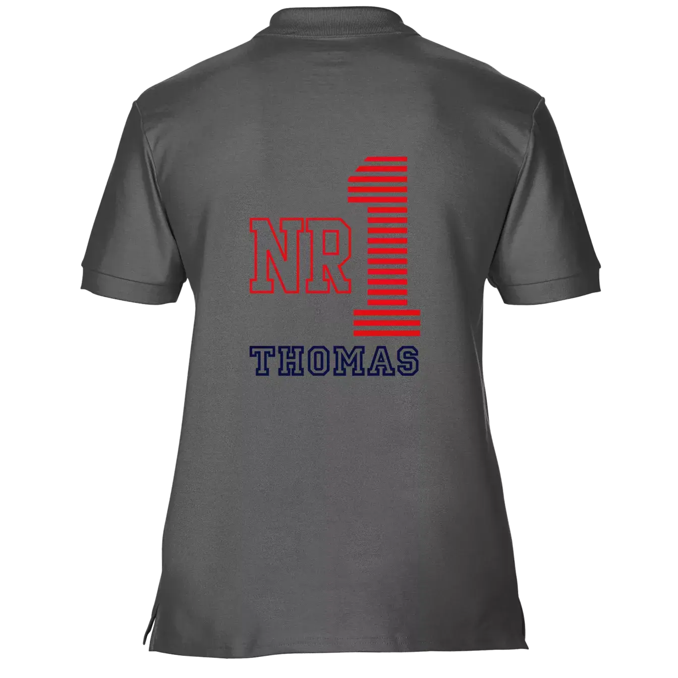 Polo Shirt Kurzarm HerrenAnthrazit 2 Polo Shirt Kurzarm HerrenAnthrazit – Bild 2