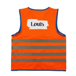 Reflektierende WarnwesteFluororange -Simply Colors Verkaufsgeschäft reflektierende warnweste kind fluororange de 16026