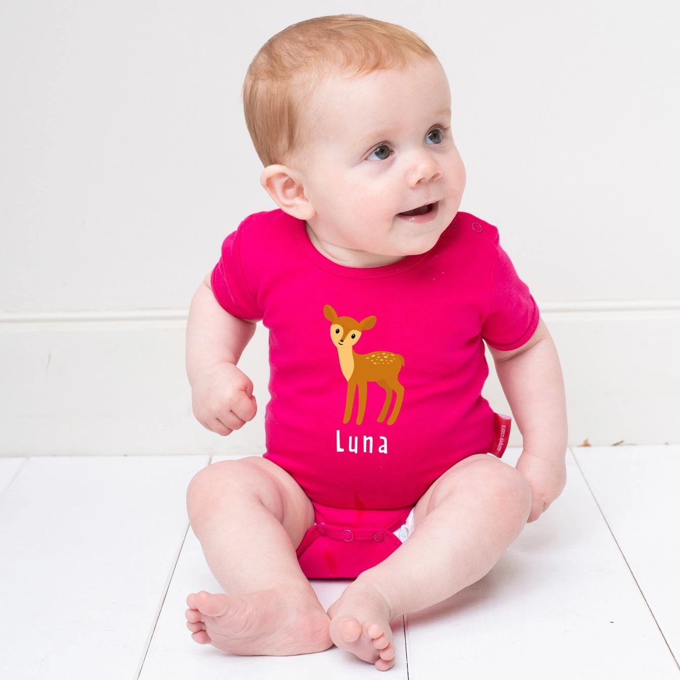 Strampler KurzarmHell Rosa 3 Strampler KurzarmHell Rosa – Bild 3